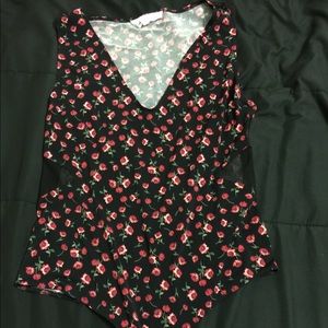 BCBG sleeveless bodysuit